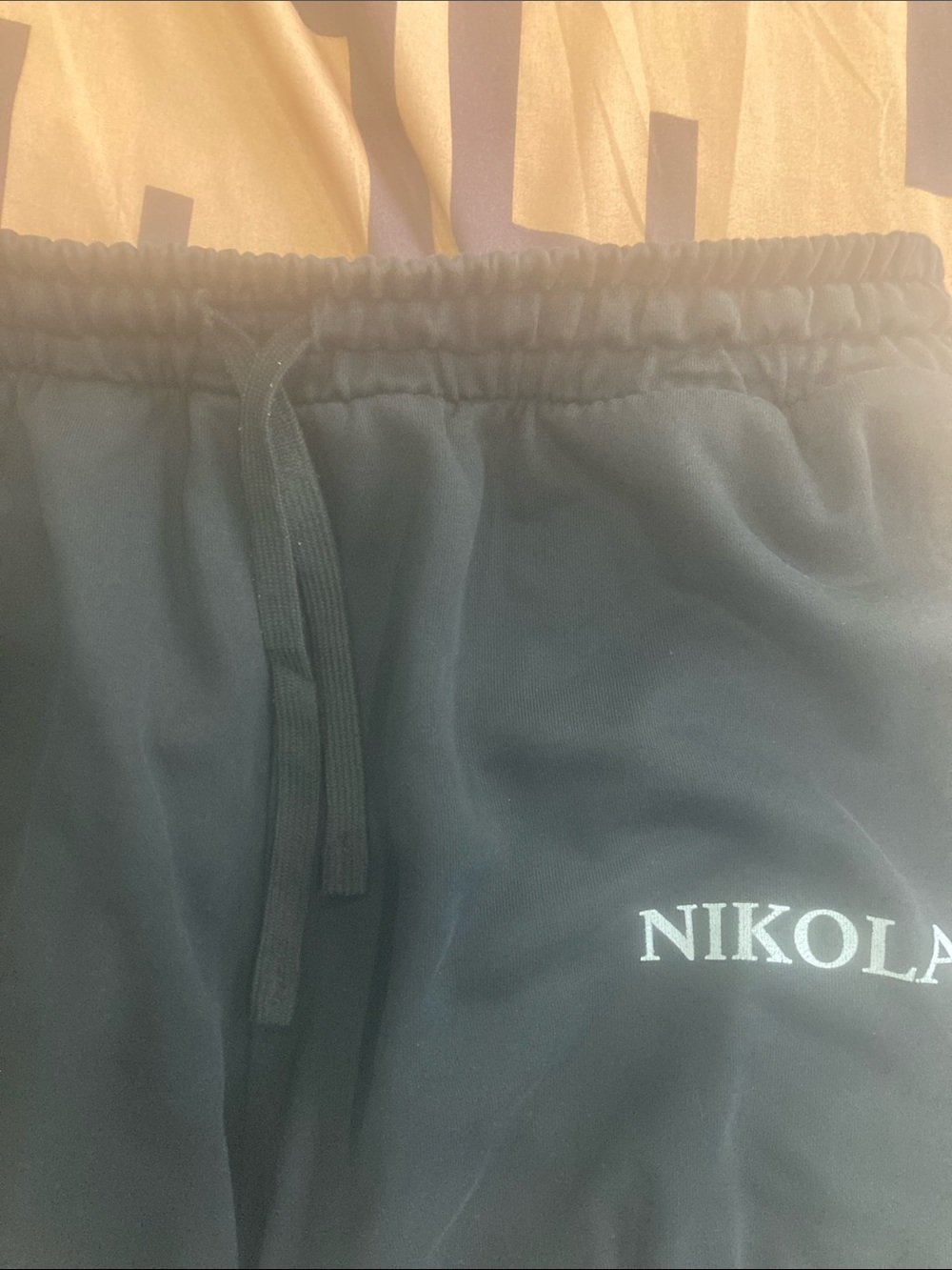 Black Drawstring Sweatpants